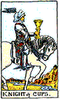 Card Position 4 - Knight of Cups 