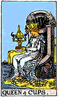 Card Position 5 - Queen of Cups 