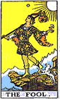 Card Position 8 - The Fool 