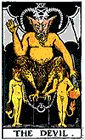 Card Position 6 - The Devil 