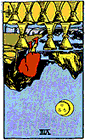 Card Position 7 - 8 of Cups Reversed