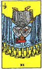 Card Position 3 - 9 of Cups Reversed