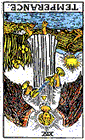 Card Position 1 - Temperance Reversed