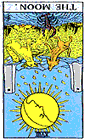 Card Position 9 - The Moon Reversed