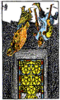 Card Position 8 - 5 of Pentacles Reversed