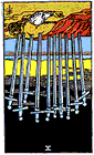 Card Position 10 - 10 of Swords Reversed