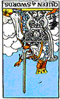 Card Position 10 - Queen of Swords Reversed