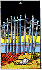 Card Position 6 - 10 of Swords 