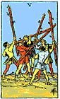 Card Position 5 - 5 of Wands 