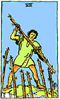 Card Position 9 - 7 of Wands 