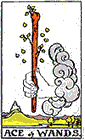 Card Position 20 - Ace of Wands 