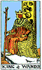 Card Position 2 - King of Wands 