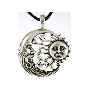 Sun and Moon Windblown Amulet