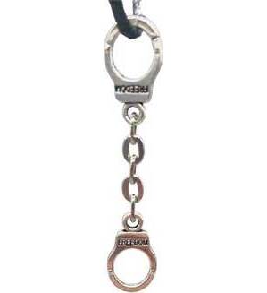 2" Handcuff amulet 2" Handcuff amulet
