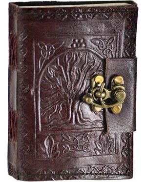 Tree of Life Leather with Latch