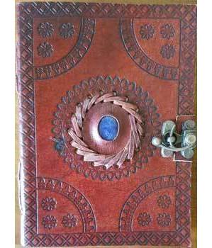 5" x 7" God's Eye Embossed leather w/ latch