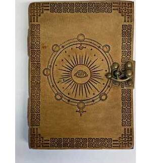5" x 7" Moon Phase Embossed leather w/ latch 5" x 7" Moon Phase Embossed leather w/ latch