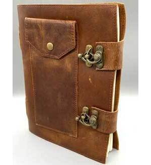 Soft leather w/ Double latch Soft leather w/ Double latch