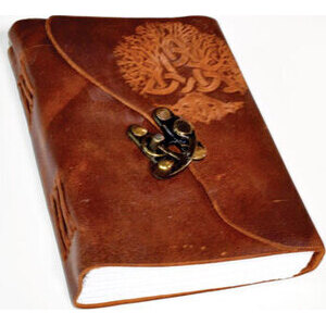 Tree of Life leather w/ latch