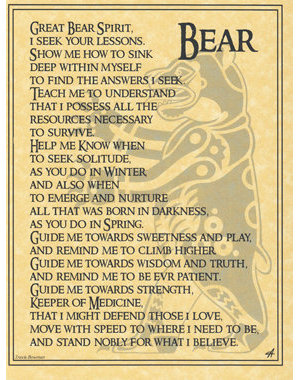Bear Poster Bear Poster