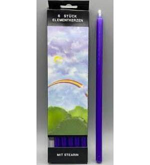 10" Purple Chime Candles 6 pack 10" Purple Chime Candles 6 pack