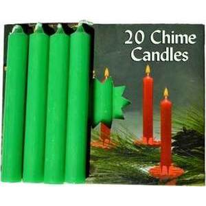 Emerald Green Chime candle 20 pack