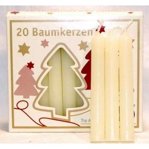 Ivory Chime Candle 20pk