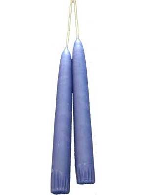 Amish Grey Taper Candle Pair 7" Amish Grey Taper Candle Pair 7"
