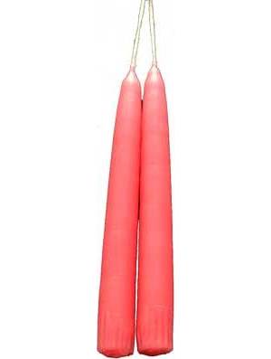 Mauve Taper Candle Pair 7" Mauve Taper Candle Pair 7"