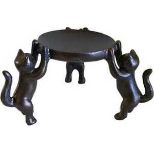 3 Cats Candle Holder 3 Cats Candle Holder