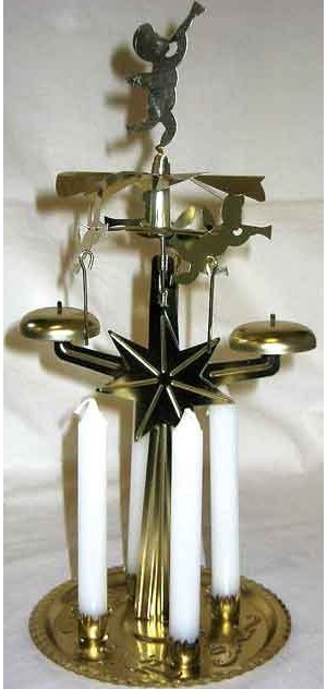 Yule Chimes Candle Holder