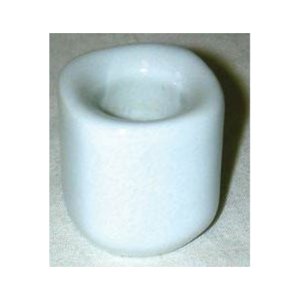 White Ceramic Candle Holder