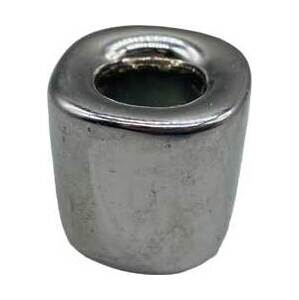 Silver ceramic holder
