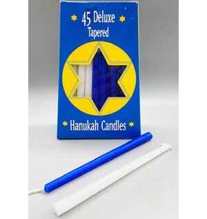 Assorted Hanukah candle 45pk