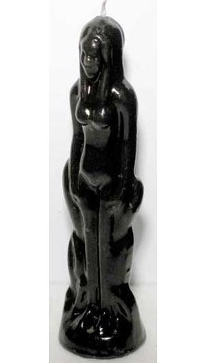 Black Female Figure Candle