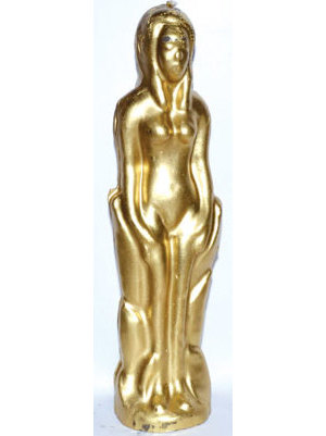Gold Female Candle