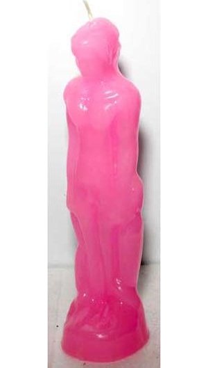 Pink Male Candle