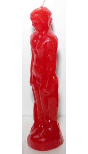 Red Male Candle