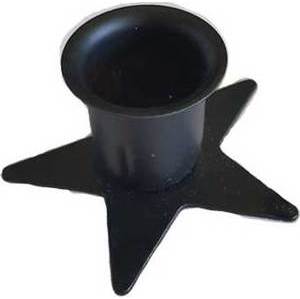 Pentagram Taper Candle Holder