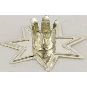Silver-toned Fairy Star Chime Candle Holder Silver-toned Fairy Star Chime Candle Holder