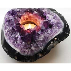 Amethyst Tealight Holder