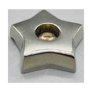 1 1/2" Silver Star chime holder