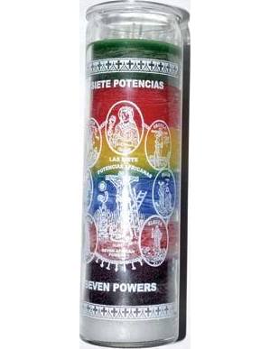 7 African Powers 7-day jar candle 7 African Powers 7-day jar candle
