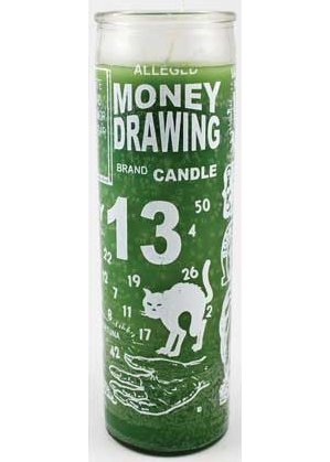 Money Drawing 7 Day Jar Candle