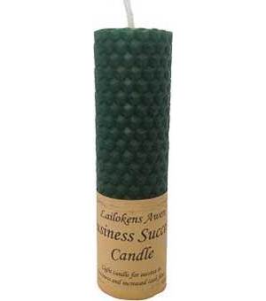 Business Success 4 1/4" Pillar Candle