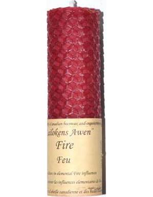 4 1/4" Fire Lailokens Awen candle