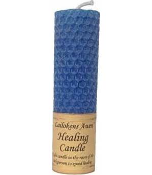 Healing 4 1/4" Pillar Candle Healing 4 1/4" Pillar Candle