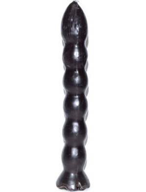 9 1/2" Black 7 Knob candle