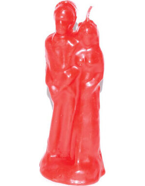 6" Marriage Red candle
