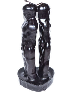 6 1/2" Black Separation candle 6 1/2" Black Separation candle
